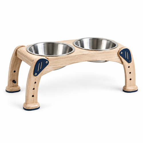 Archline Double Bowl Stand — white-background product view