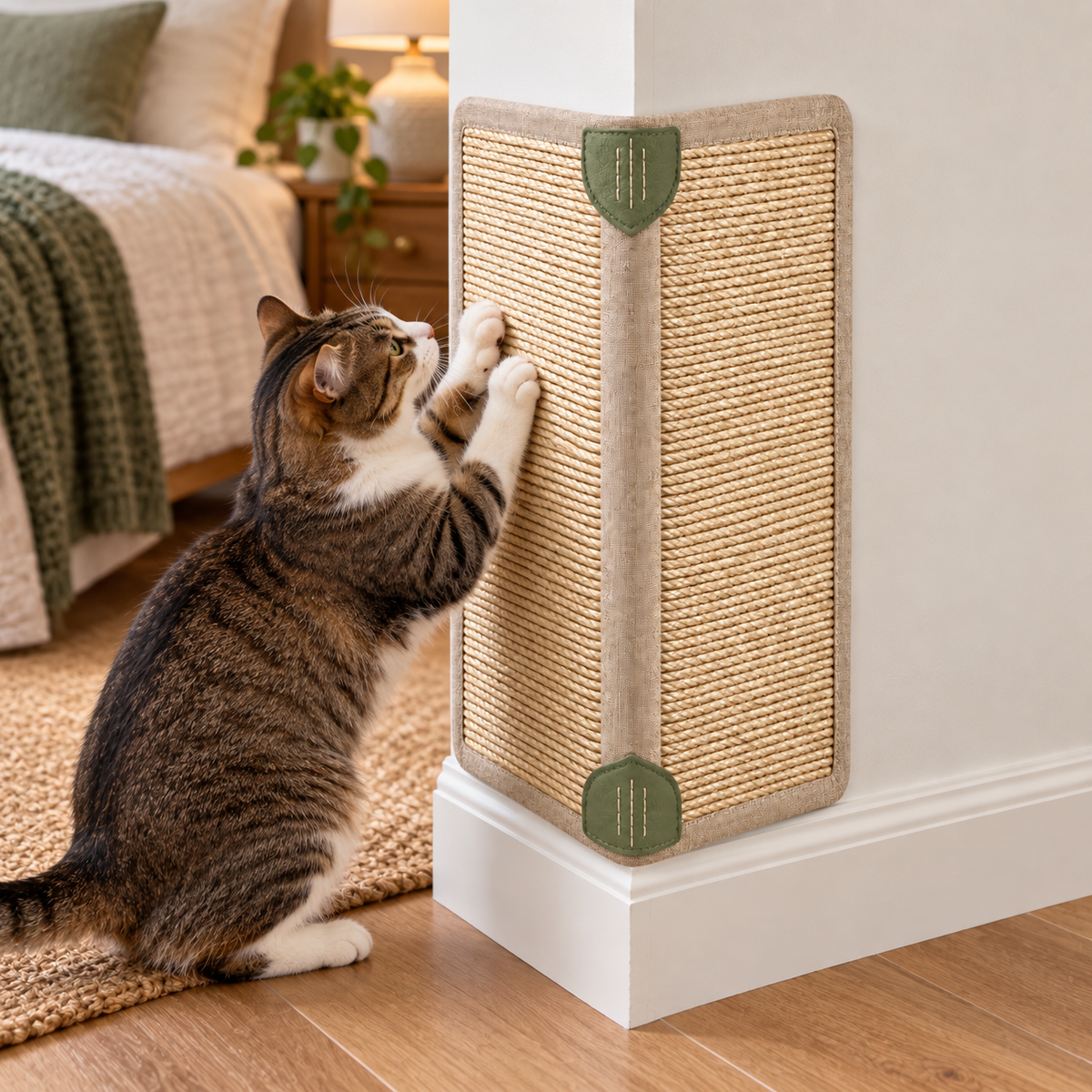 Corner Ridge Flexible Scratch Panel — second in-use lifestyle scene