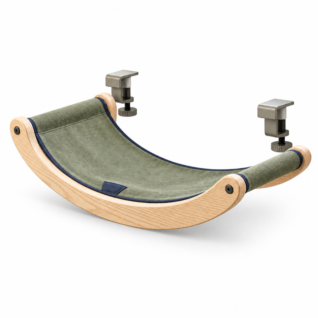 Crescent Window Cat Perch — white-background product view