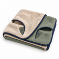 Duo-Dry Pocket Pet Bath Towel — white-background product view
