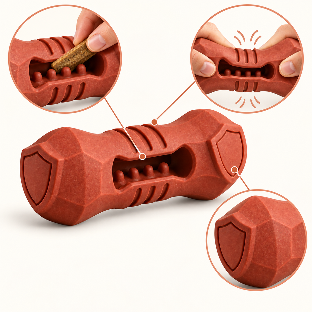 Ember Capsule Chew Toy — product-specific features