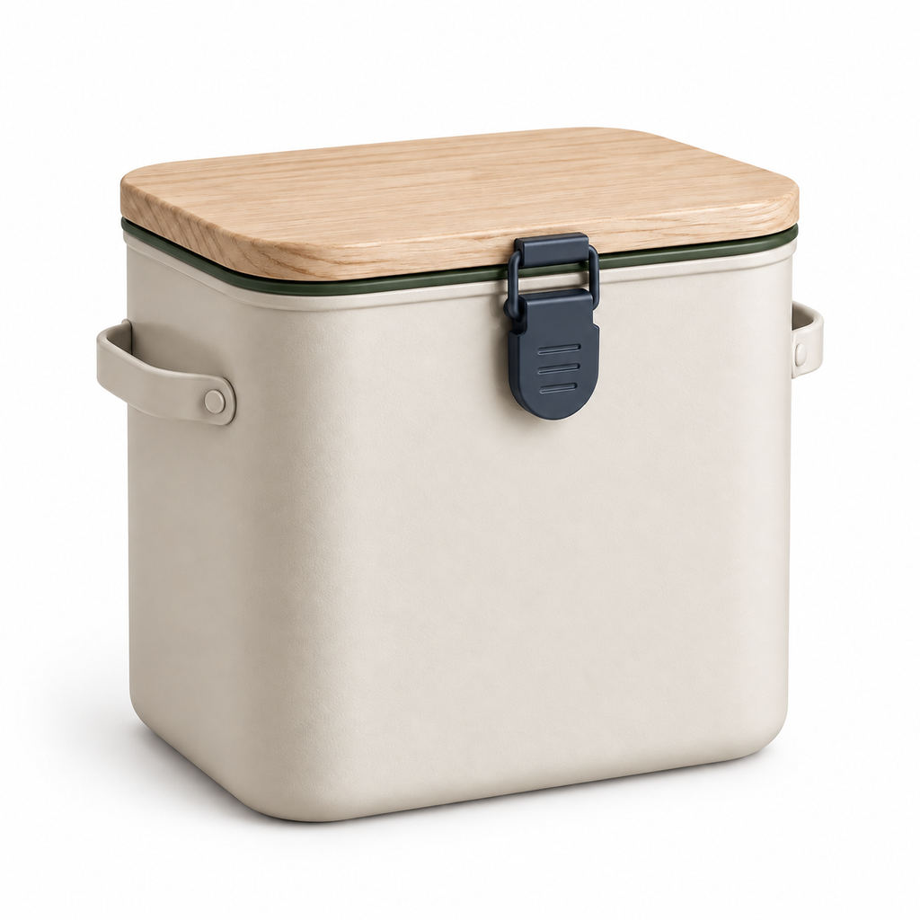 Field Table Pet Food Storage Bin — white-background product view