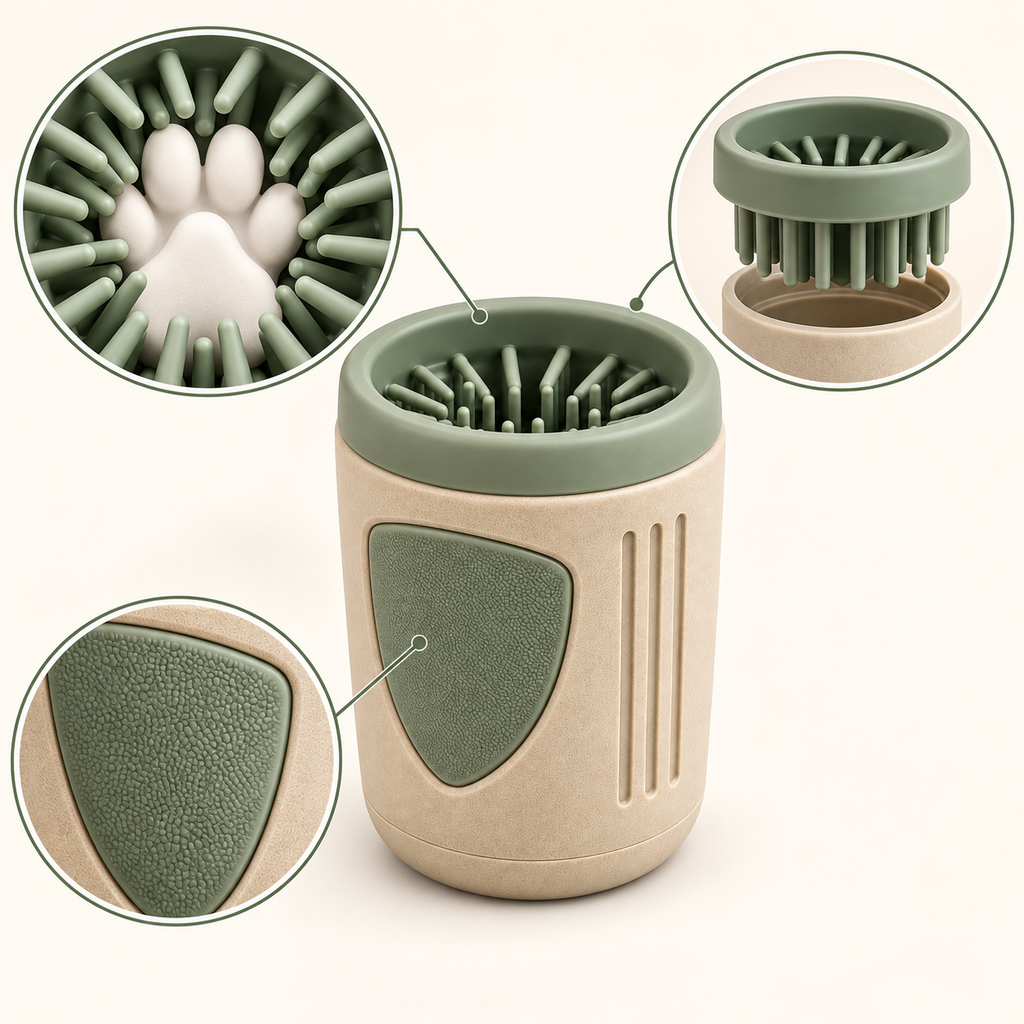 Field Wash Paw Washer Cup — product-specific features