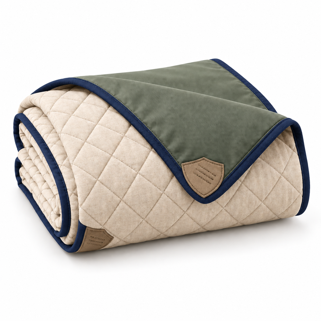 Hearthguard Reversible Protection Throw — white-background product view