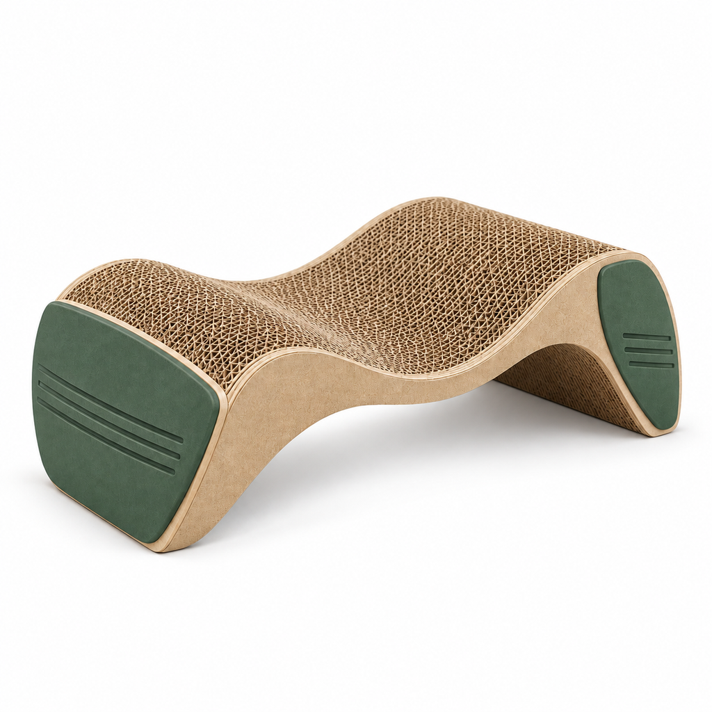 Ridge Reversible Scratcher Lounge — white-background product view