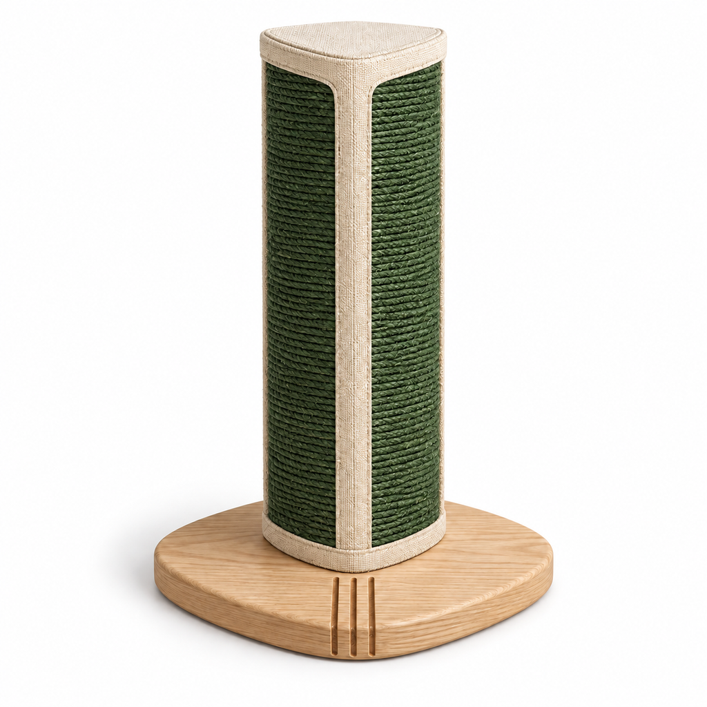 Sentinel Sisal Scratch Column — white-background product view