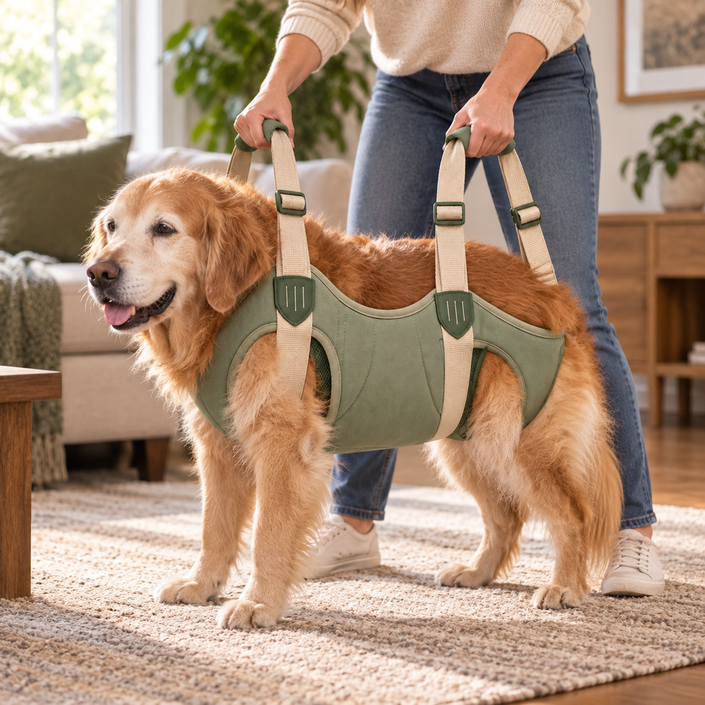 Steady Lift Support Sling — in-use lifestyle scene