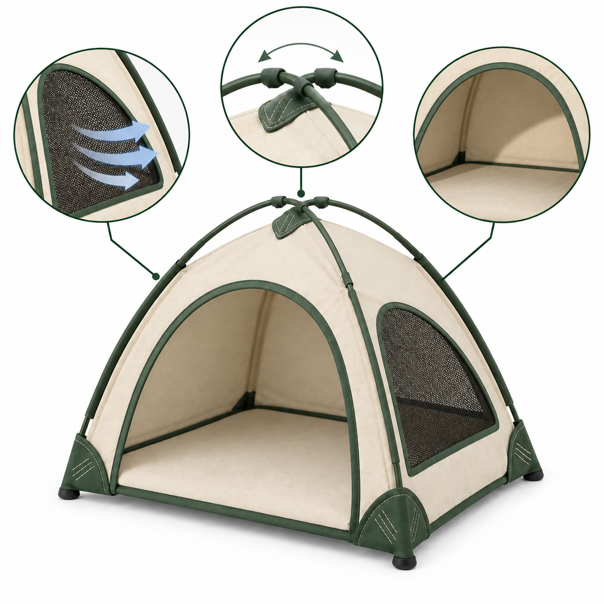 Sunbreak Foldable Pet Shade Tent — product-specific features
