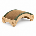 Timber Arc Modular Scratch Bridge — white-background product view