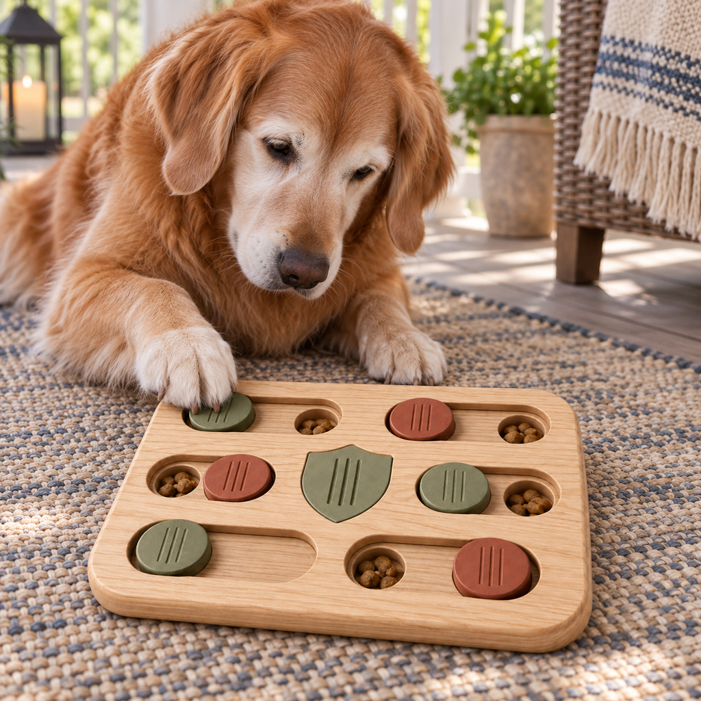 Timber Slide Puzzle Board — second in-use lifestyle scene