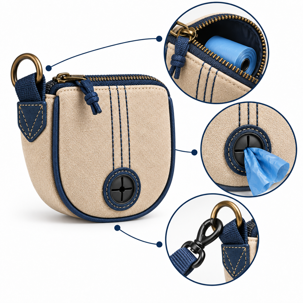 Trailclip Waste-Bag Pouch — product-specific features