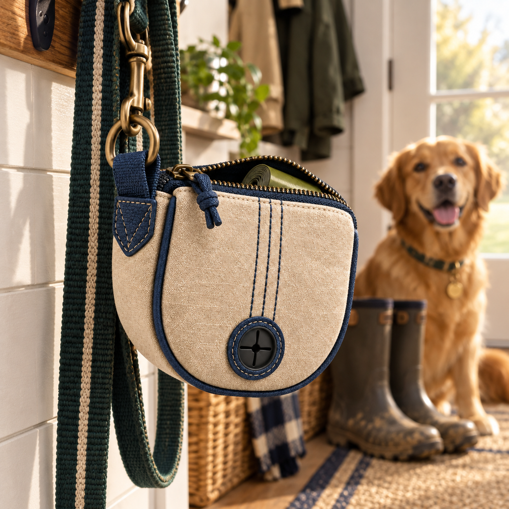 Trailclip Waste-Bag Pouch — second in-use lifestyle scene