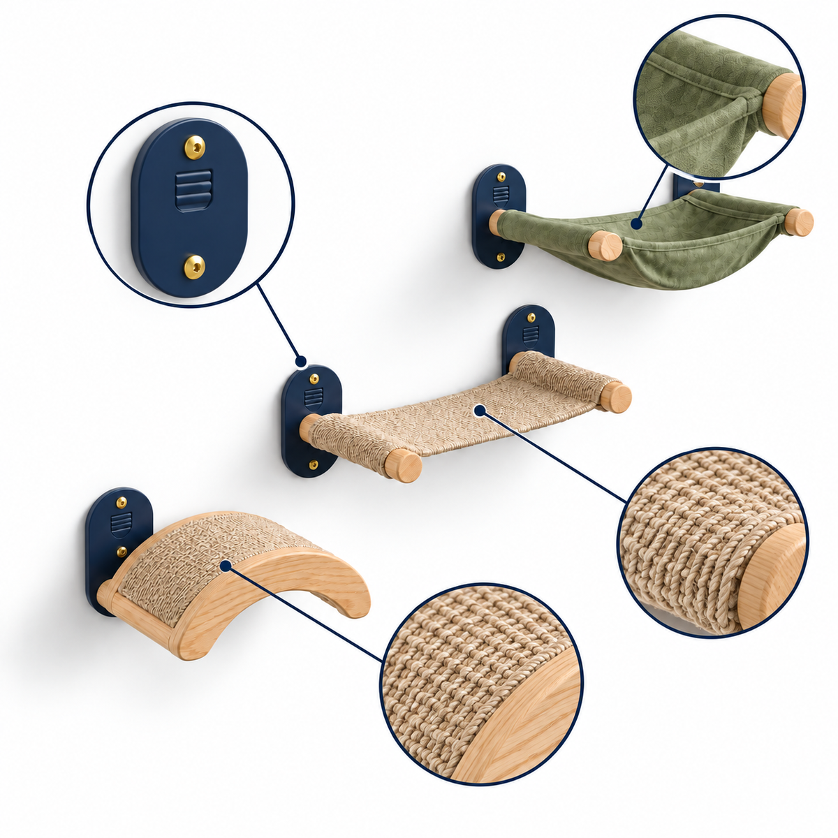 Trailstep Wall Cat System — product-specific features